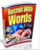 Thumbnail Recruit With Words