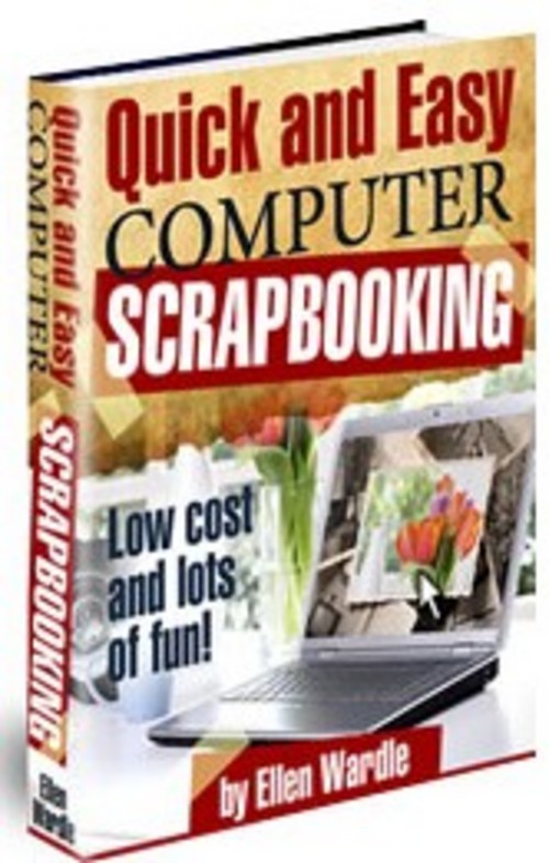 Product picture Quick and Easy Computer Scrapbooking