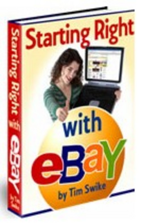 Product picture Starting Right With eBay