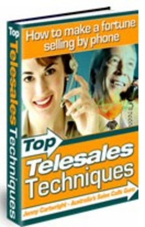Product picture Top Telesales Techniques