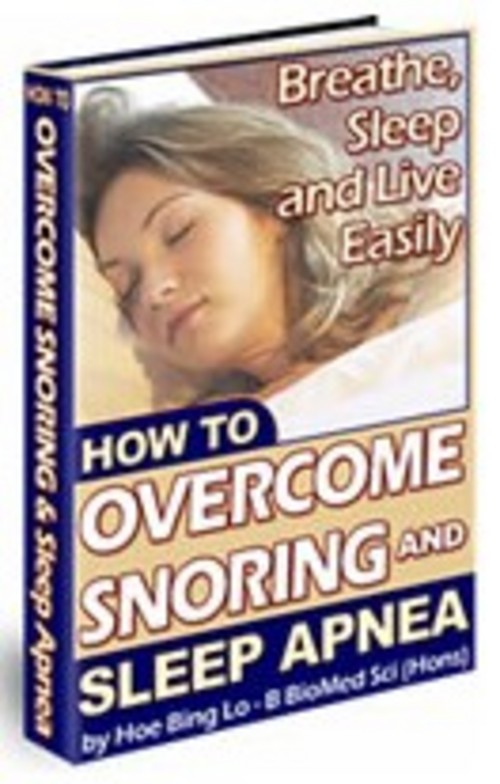 Product picture How To Overcome Snoring and Sleep Apnea