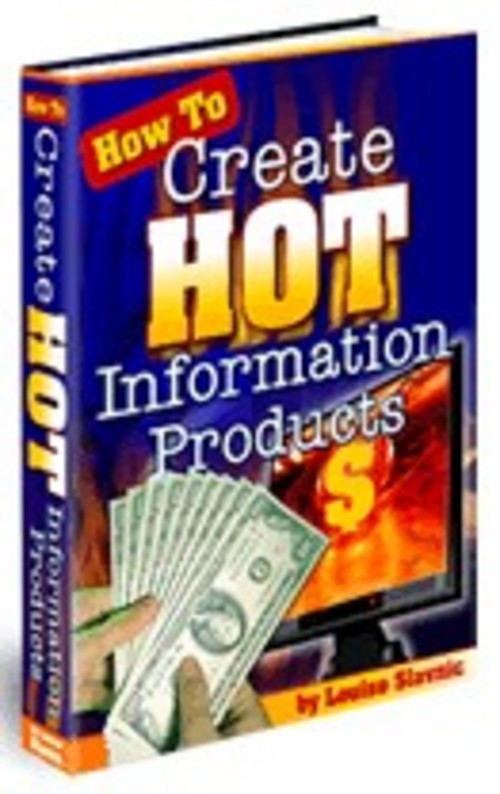 Product picture How To Create HOT Information Products