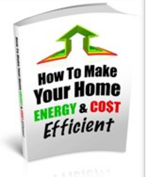 Product picture How to Make Your Home Energy and Cost Efficient