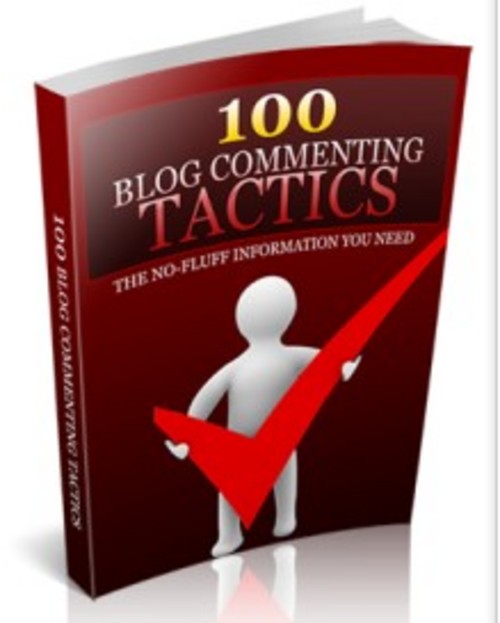 Product picture 100 Blog Commenting Tactics