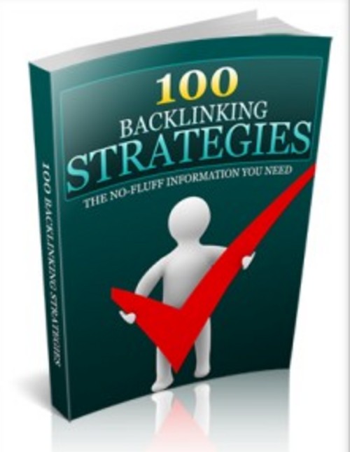 Product picture 100 Backlinking Strategies