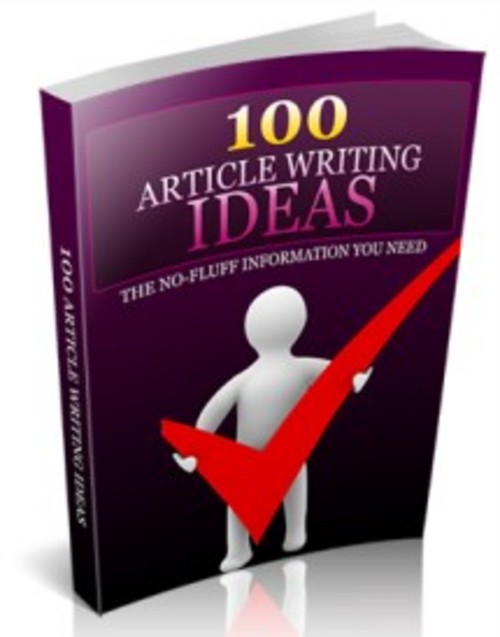 Product picture 100 Article Writing Ideas