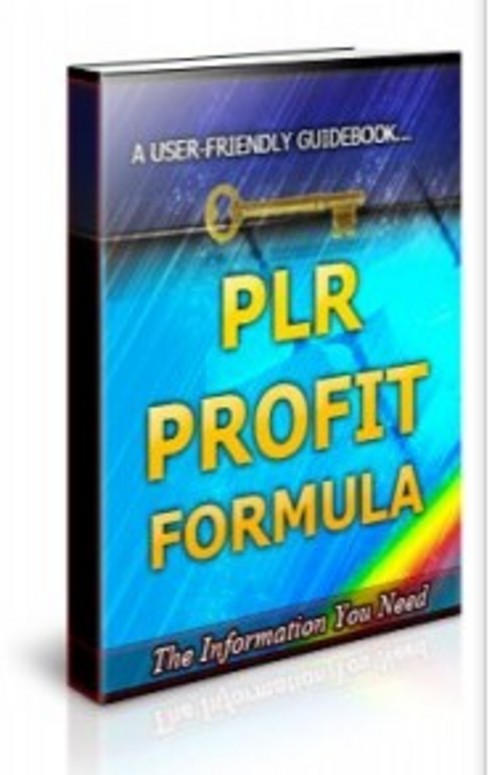 Product picture PLR Profit Formula