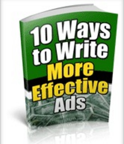 Product picture 10 Ways to Write More Affective Ads 