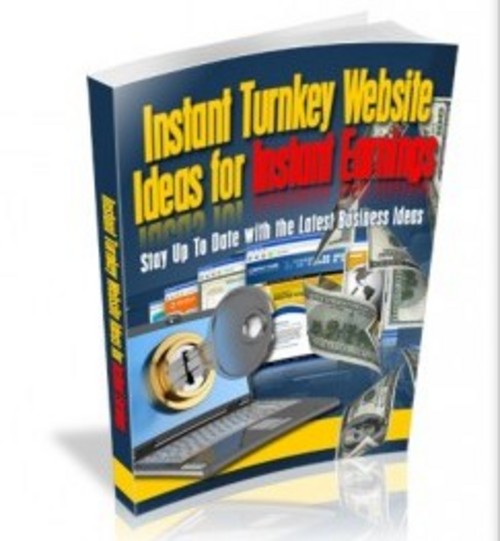 Product picture Instant Turnkey Website Ideas For Instant Earnings
