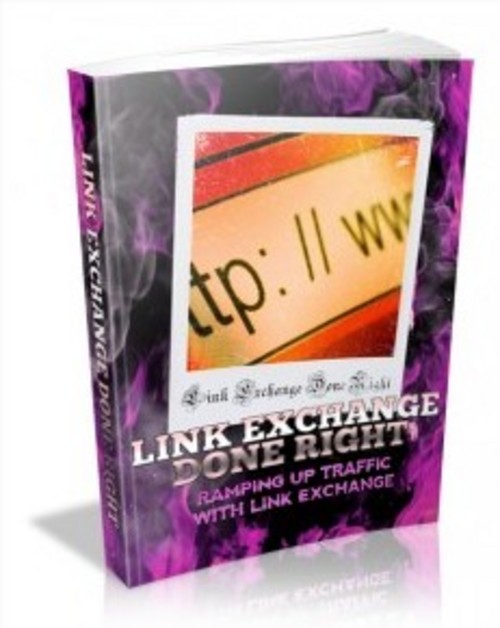 Product picture Link Exchange Done Right 