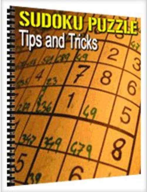 Product picture Sudoku Puzzle Tips and Tricks