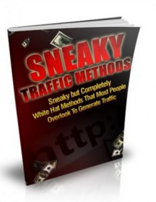 Product picture  Sneaky Traffic Methods 