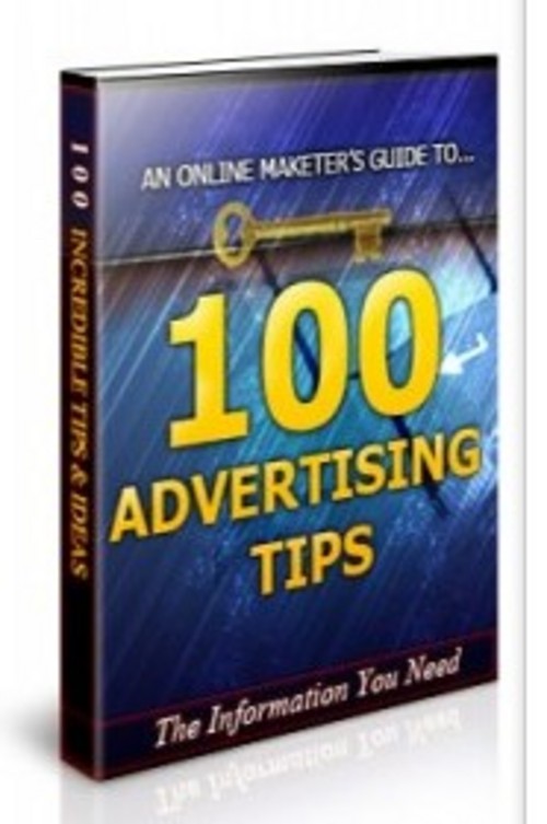 Product picture 100 Advertising Tips