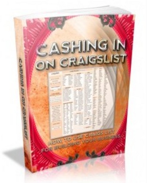 Product picture Cashing In On Craigslist